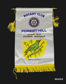Banner from Rotary Club, Forest Hill.