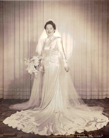 Wedding Photograph Jessie (Allan) Kenney 