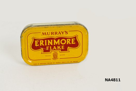 "Erinmore Flake" tobacco tin