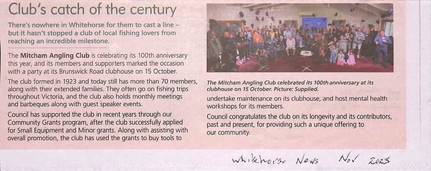 Mitcham Angling Club