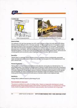 Whitehorse Heritage Review 2012 - Ramsay St precinct