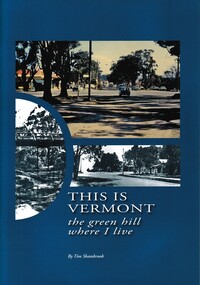 'This is Vermont, the green hill where I live.' is a book by Tim Shambrook.