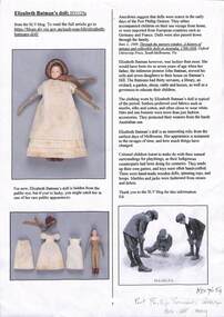 Elizabeth Batman's Doll
