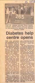 Diabetes Help Centre Opens