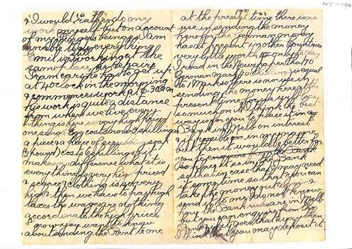 Letter From Mary In Berlin