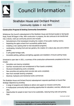 Strathdon House and Orchard Precinct