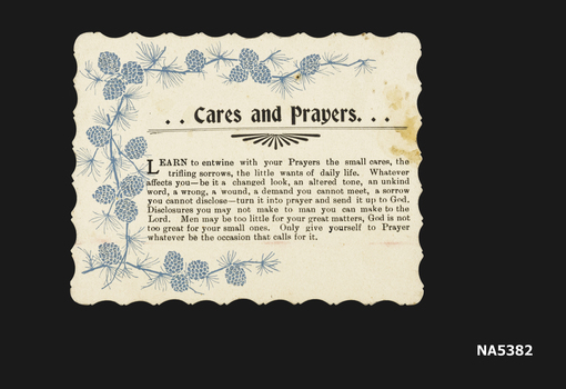 Prayer Card