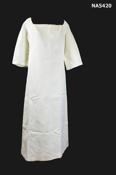 Silk wedding dress