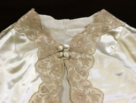 Bedjacket detail