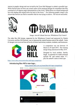 Emblems of Box  Hill and Nunawading districts.