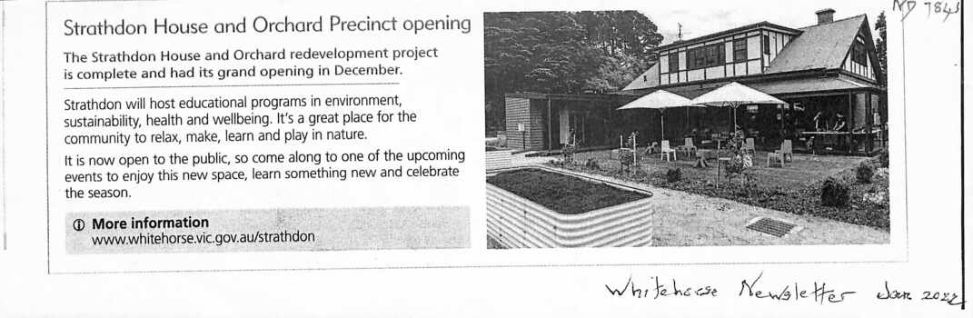 Strathdon House Opening