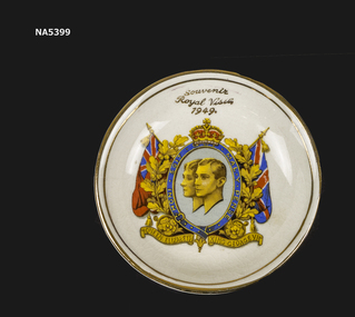 King George VI plate
