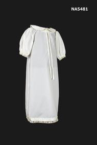 Cream nylon christening gown