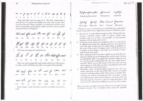Reading German Records