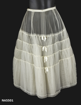 A tulle petticoat