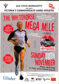 Whitehorse Mega Mile, A Two Mile Fun Run/Walk