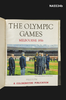 Book on Olympic Games - Melbourne