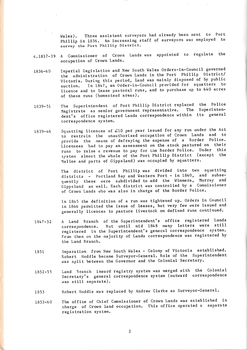 The Lands Manual - A Finding Guide to Victorian Land Records 1836 - 1983, Timeline, 1837-60