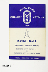 1956 Olympic Games Official Programme - Basketball