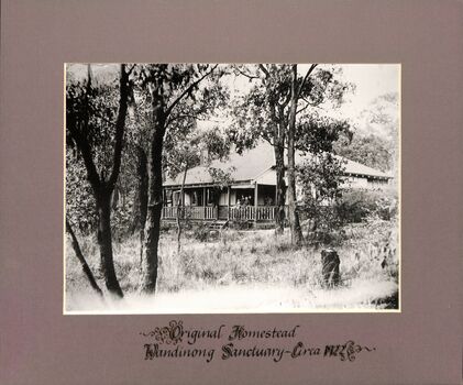 Wandinong Homestead on cnr Canterbury and Blackburn Roads Blackburn.