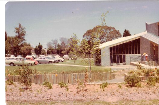 Five coloured photos of the Nunawading Community Centre.