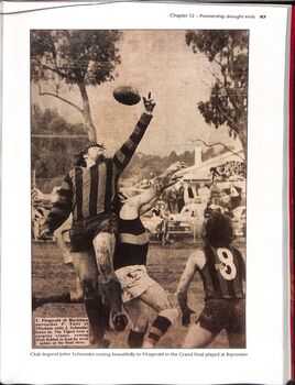 'The Mighty Fighting Burns' Grand Final, 1975