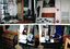 Visitors Centre Display- Museum in 2007 showing a variety of display items..