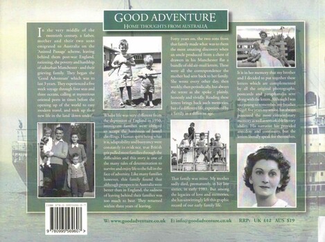 Good Adventure , Home Thoughts From Australia