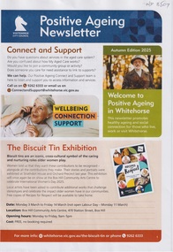 Pamphlet, Positive Ageing Newsletter, Feb 2025