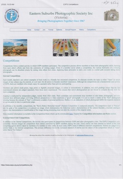 Eastern Suburbs Photographic Society Inc.