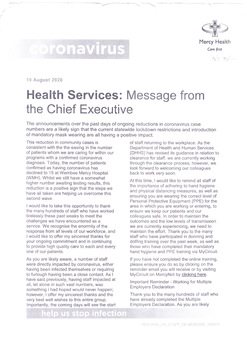 Coronavirus Screening