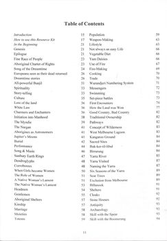 Birrarung Database