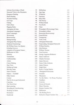 Birrarung Database