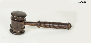 Wooden gavel