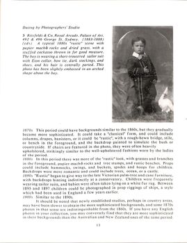 Dating Family Photos 1850 -1920 -Backgrounds