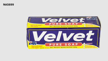 Velvet soap