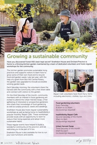 Growing a Sustainable Community
