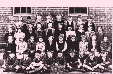 Burwood East State School 1951. Class 3 and 4.