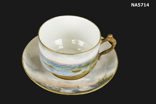 Cup and saucer