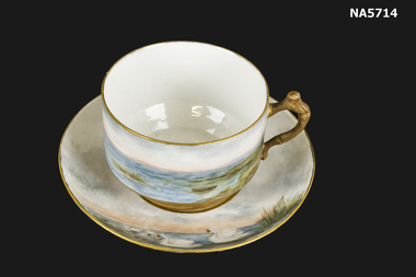 Cup and saucer