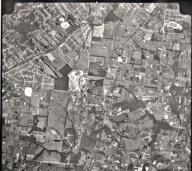 Ten aerial photographs in mainly the Eastern suburbs