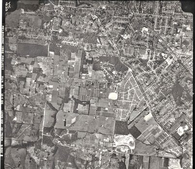 Ten aerial photographs in mainly the Eastern suburbs