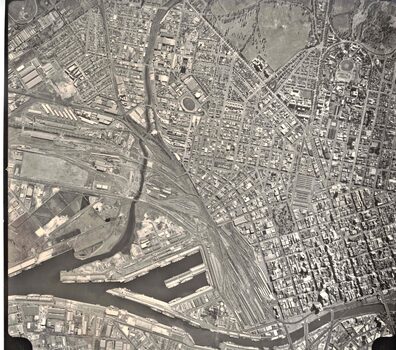 Ten aerial photographs in mainly the Eastern suburbs
