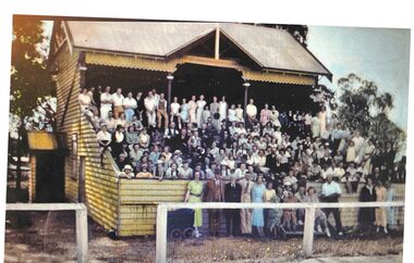 The Grandstand at Walker Park Mitcham in 1938.