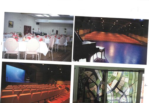 Nunawading Arts Centre. The Round was opened 25/5/1986.