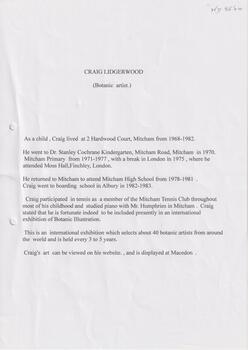 Craig Lidgerwood