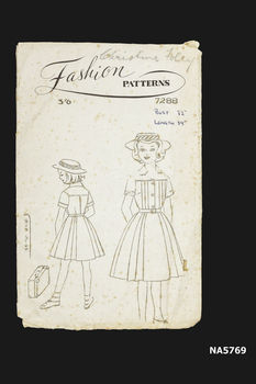 Dress making pattern
