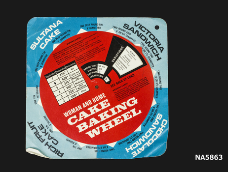 Cake baking wheel