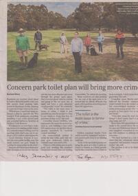 Park Toilet Plan