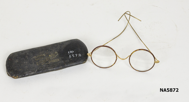 Eye-glasses in case